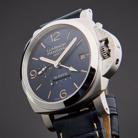 panerai luminor 1950 10 days gmt automatic replica|luminor panerai 1950 price.